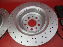 Load image into Gallery viewer, Maserati Ghibli Quattroporte rear brake pads &amp; rotors TopEuro #495