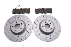 Mercedes S class S550 front brake pads & rotors TopEuro #2722