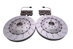 Audi R8 front brake pads & rotors #2218