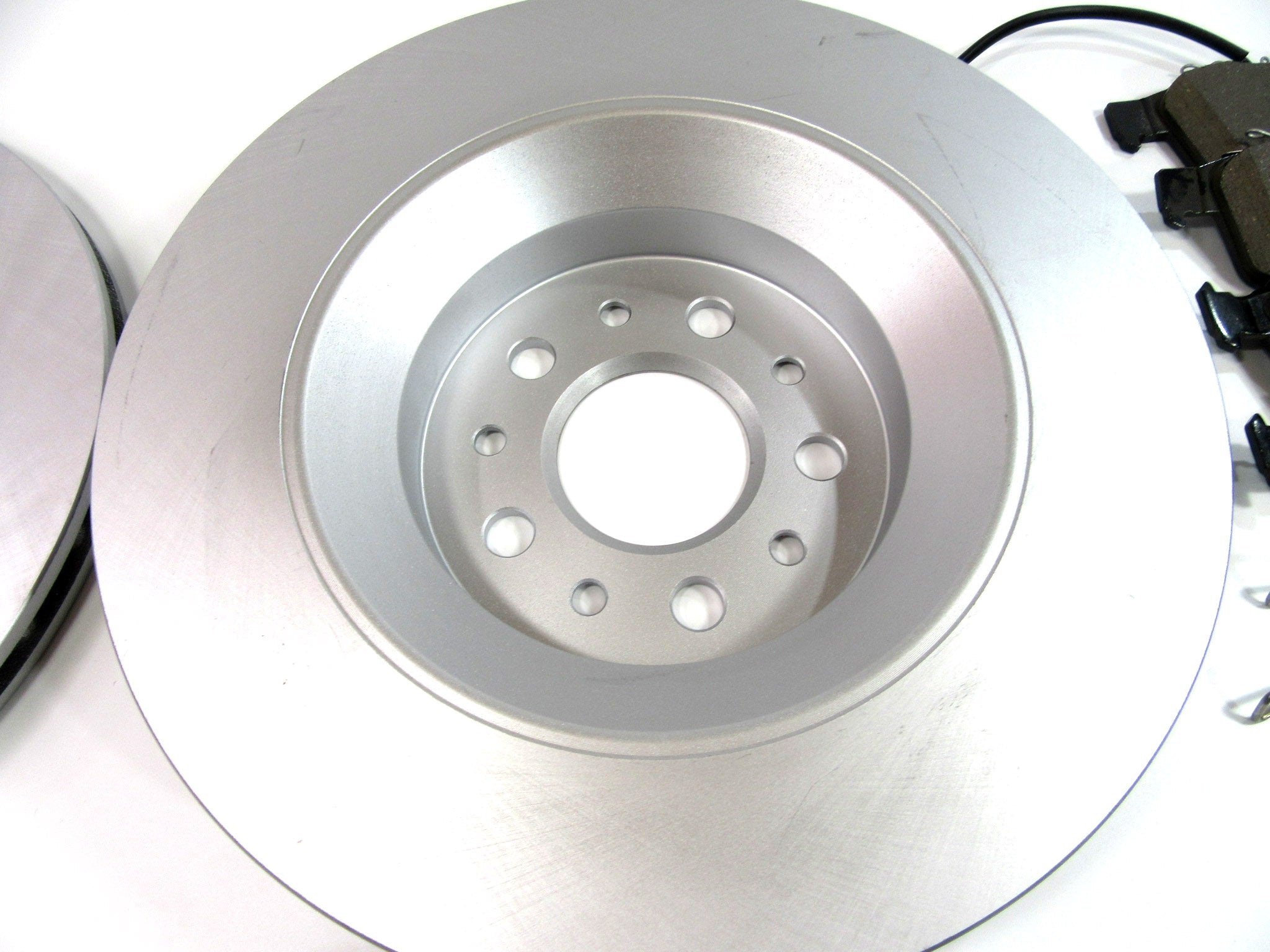 Maserati Ghibli Base front rear brake pads + smooth rotors TopEuro #287 PREMIUM QUALITY