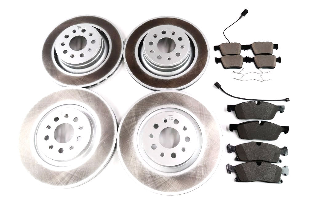 Maserati Levante front rear brake pads & rotors TopEuro #1575