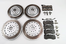 Load image into Gallery viewer, Maserati Quattroporte GTS 3.8 V8 front rear brake pads &amp; rotors  1553