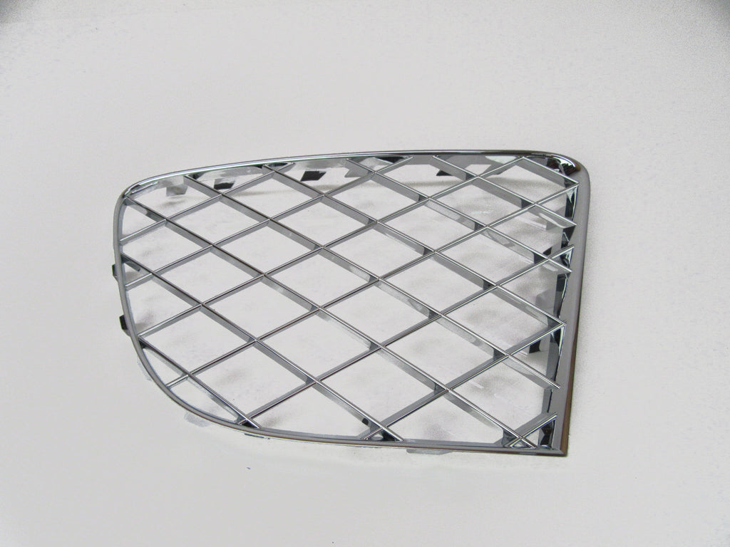 Bentley Continental Gt Gtc left front bumper grill chrome #708