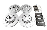 Mercedes S63 S65 Amg front rear brake pads & rotors TopEuro #1598