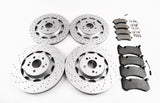 Mercedes Gt63 Amg front rear brake pads & rotors TopEuro #1735