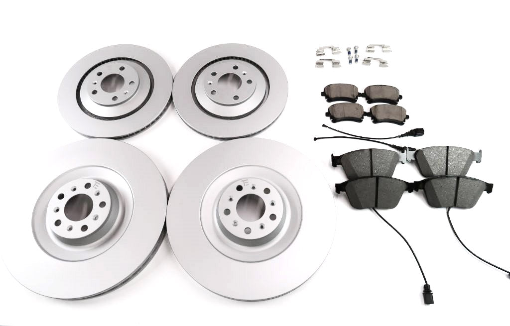 Bentley Gt GTc Flying Spur front rear brake pads & rotors LOW DUST #1600