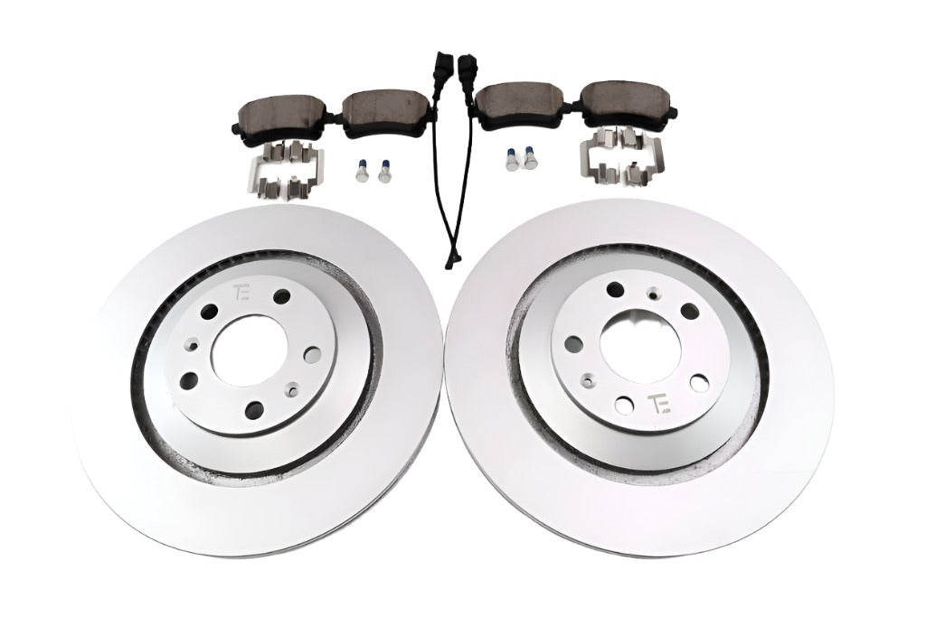 Bentley Gt GTc Flying Spur rear brake pads & rotors TopEuro #1605