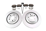 Bentley Gt GTc Flying Spur rear brake pads & rotors TopEuro #1605