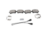 Bentley Gt GTc Flying Spur rear brake pads TopEuro LOW DUST #1610