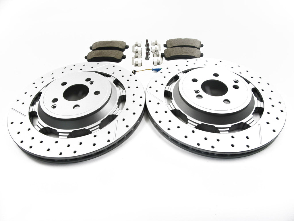 Mercedes Benz S63 S65 Amg rear brake pads and rotors #468 TopEuro