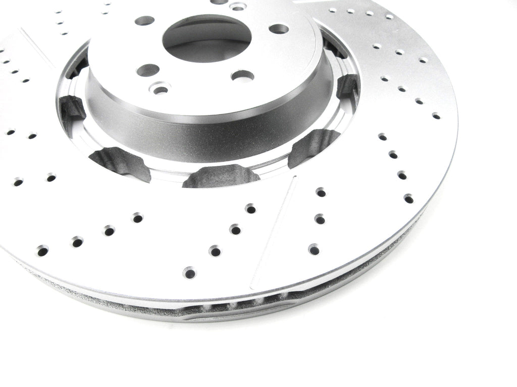 Mercedes Benz C63s C63 Amg front rear brake pads & rotors TopEuro #1616