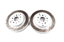 Load image into Gallery viewer, Maserati GranTurismo Gran Turismo Gt rear brake disc rotors TopEuro #1468