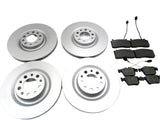 Alfa Romeo Giulia front rear brake pads and rotors TopEuro #426