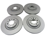 Alfa Romeo Giulia front rear brake rotors TopEuro #430 4pcs