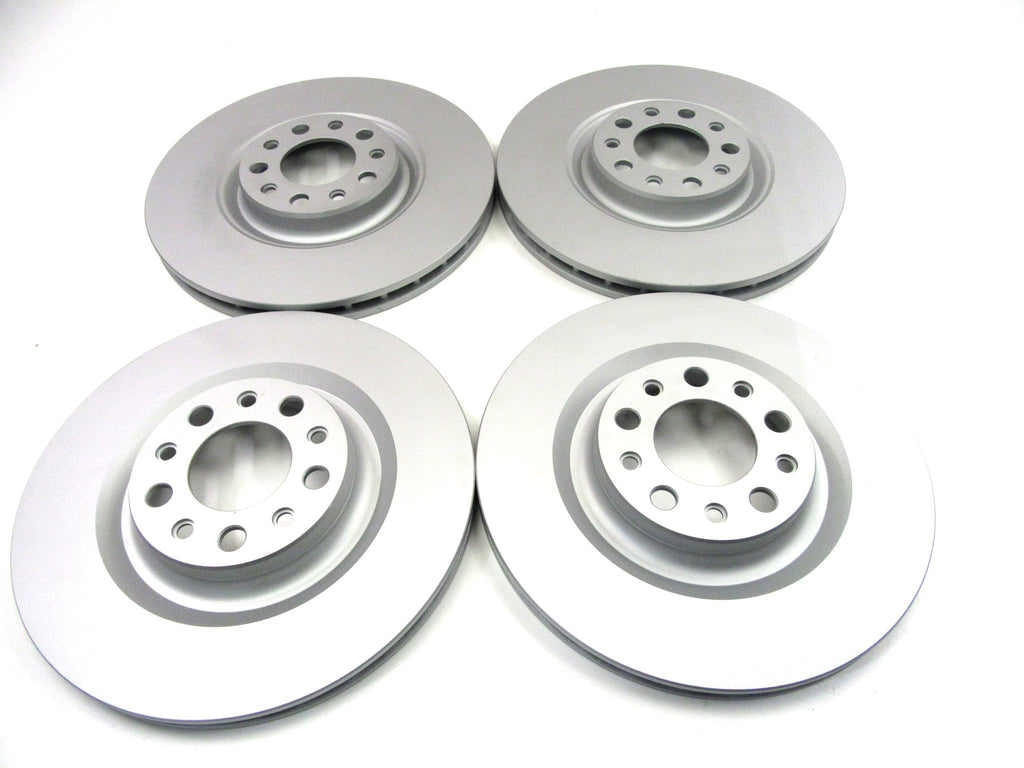 Alfa Romeo Stelvio front rear brake rotors TopEuro 428 4pcs