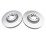 Alfa Romeo Giulia front brake rotors TopEuro #432 2pcs