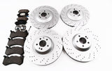 Mercedes S600 Maybach front rear brake pads & disc rotors #1682