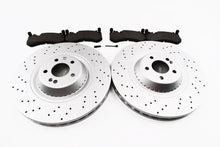 Load image into Gallery viewer, Mercedes S600 Maybach front brake pads &amp; disc rotors #1684