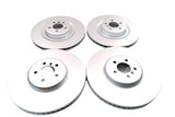 Rolls Royce Ghost 2010 2011 front rear brake rotors TopEuro #766