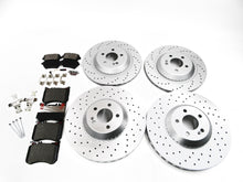 Load image into Gallery viewer, Mercedes S class S550 front and rear brake pads &amp; rotors 665