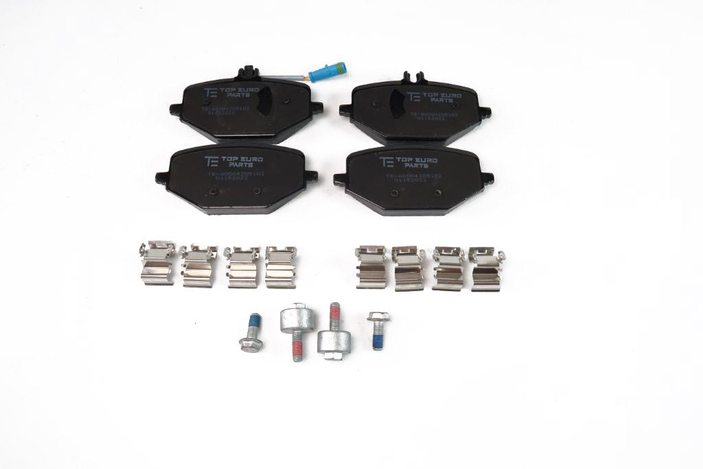 Mercedes G wagon G550 G500 rear brake pads & rotors TopEuro #1707