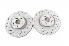 Load image into Gallery viewer, Mercedes C63 Amg front brake disc rotors 2pcs TopEuro #1928