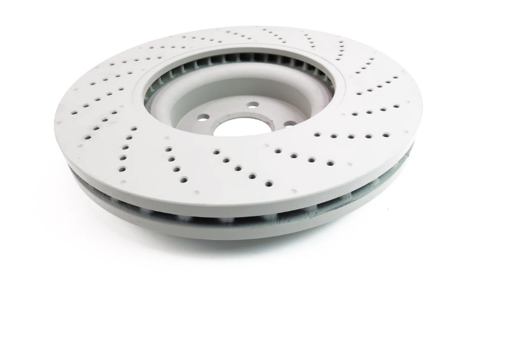 Mercedes C63 Amg front brake disc rotor 1pc TopEuro #1929