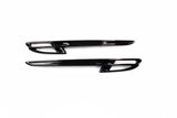 Bentley Flying Spur black left & right fender air vent grill 2pcs #1869