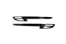 Load image into Gallery viewer, Bentley Flying Spur black left &amp; right fender air vent grill 2pcs #1869