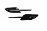 Bentley Continental Gt Gtc black left & right fender air vent grill 2pcs #1855