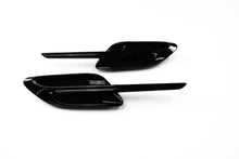 Load image into Gallery viewer, Bentley Continental Gt Gtc black left right fender air vent grill 2pcs #1873