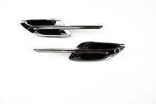 Load image into Gallery viewer, Bentley Continental Gt Gtc chrome left right fender air vent grill 2pcs #1876