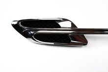 Load image into Gallery viewer, Bentley Continental Gt Gtc chrome left right fender air vent grill 2pcs #1876