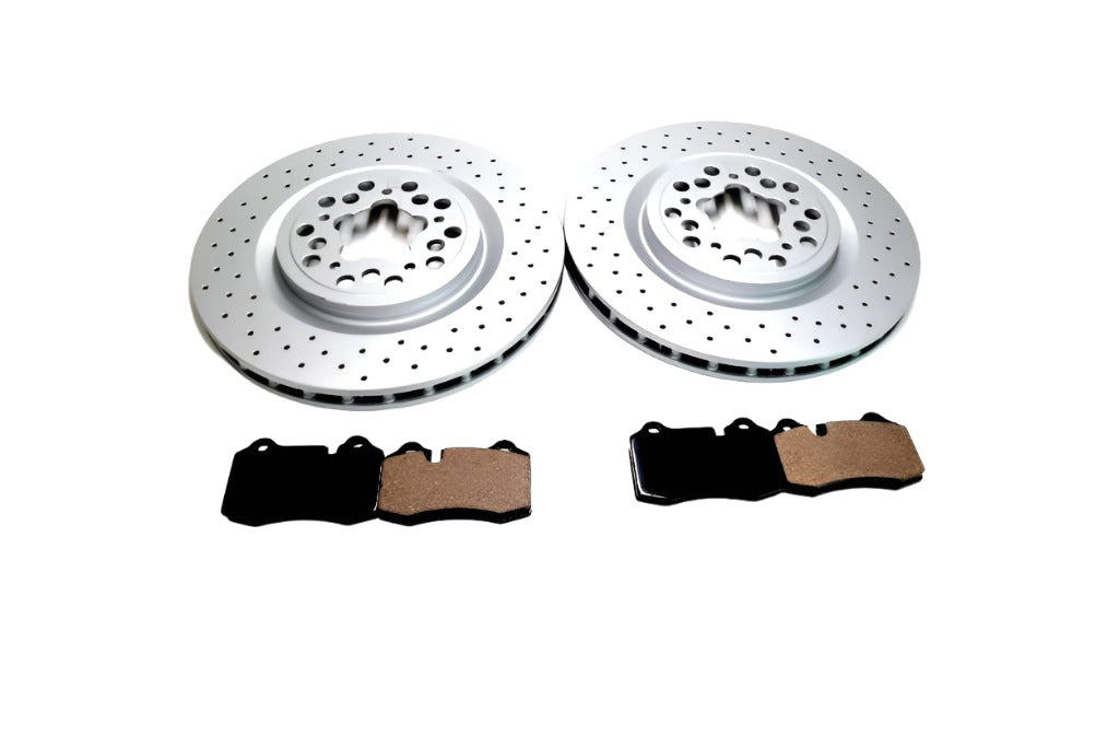 Ferrari F430 rear brake pads & rotors #1802