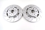 Maserati GranTurismo Gran Turismo Gt front brake disc rotors TopEuro #1806