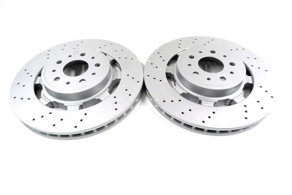 Maserati GranTurismo Gran Turismo Gt front brake disc rotors TopEuro #1806