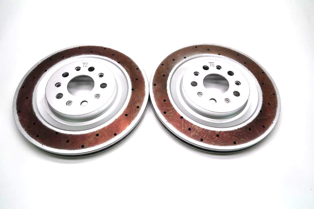 Maserati Ghibli Modena Quattroporte rear brake disc rotors #1886