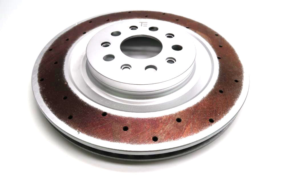 Maserati Ghibli Modena Quattroporte rear brake disc rotors #1886