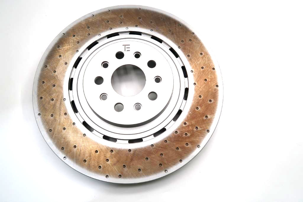 Maserati Ghibli 3.8 Trofeo front brake disc rotors TopEuro #1893