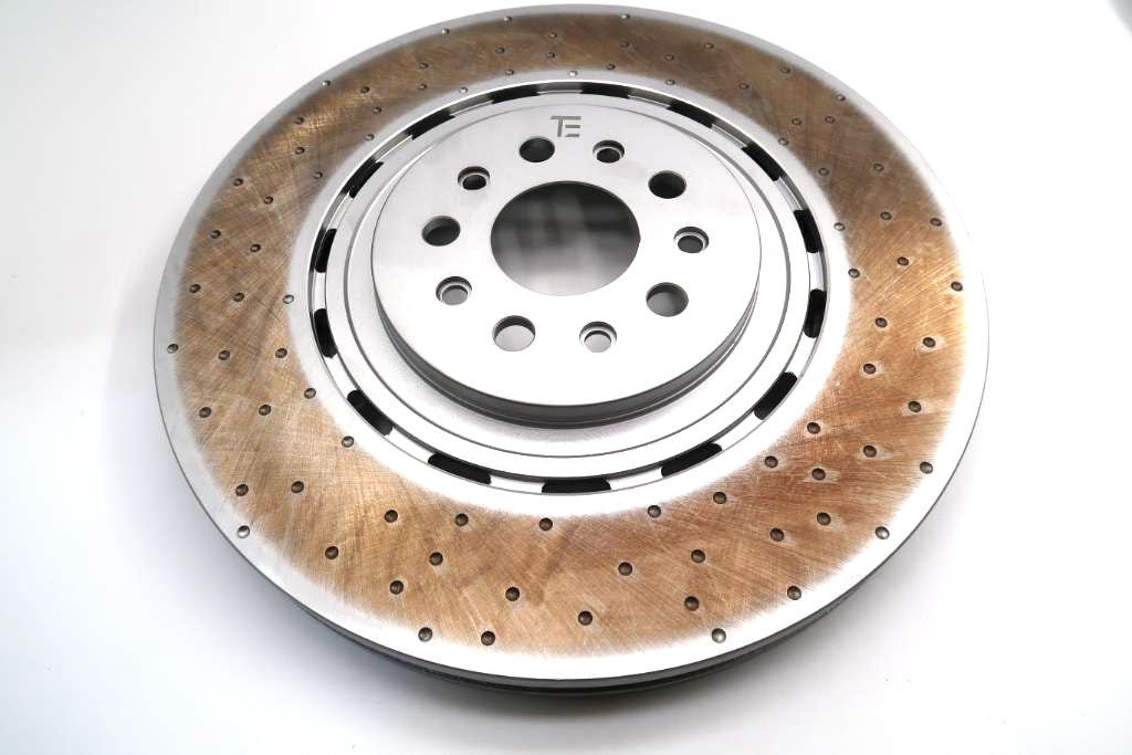 Maserati Ghibli 3.8 Trofeo front brake pads & rotors TopEuro #1892