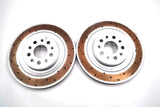 Maserati Ghibli 3.8 Trofeo rear brake disc rotors TopEuro #1896