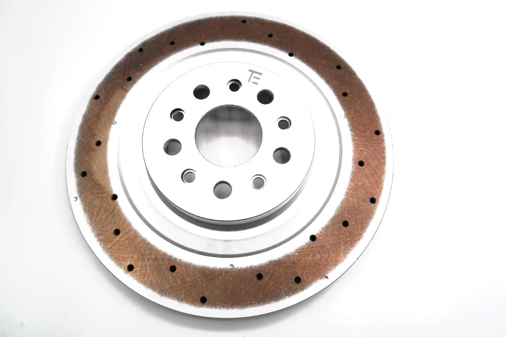 Maserati Ghibli 3.8 Trofeo rear brake disc rotors TopEuro #1896