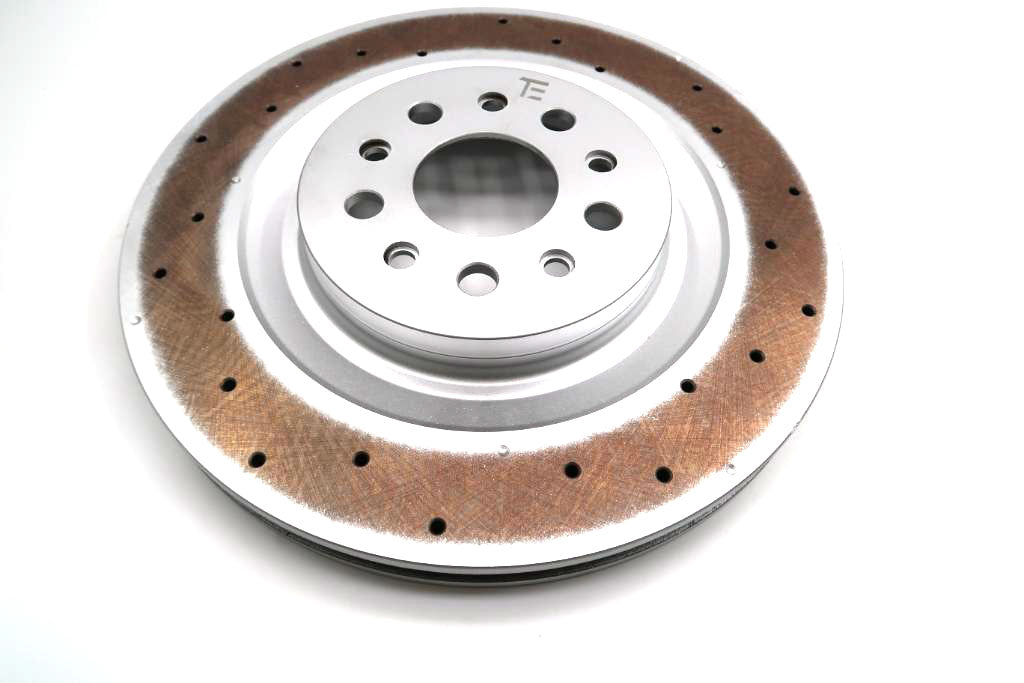 Maserati Ghibli 3.8 Trofeo rear brake disc rotors TopEuro #1896