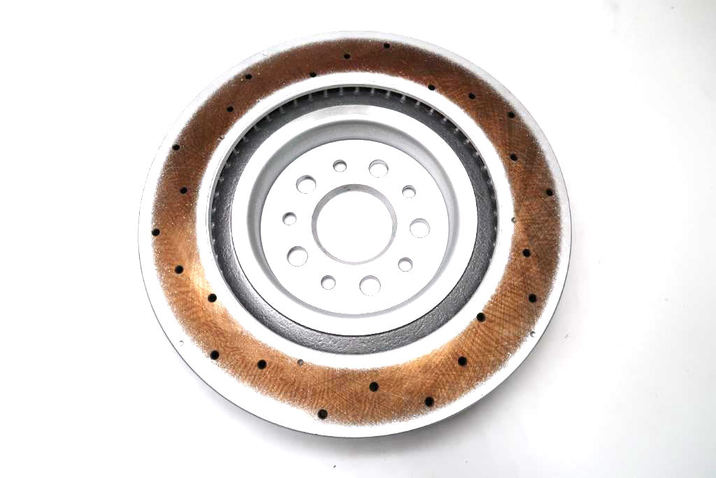 Maserati Ghibli 3.8 Trofeo rear brake disc rotors TopEuro #1896