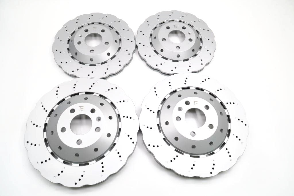 Replacement front & rear brake disc rotors for Audi Rs5 #1907