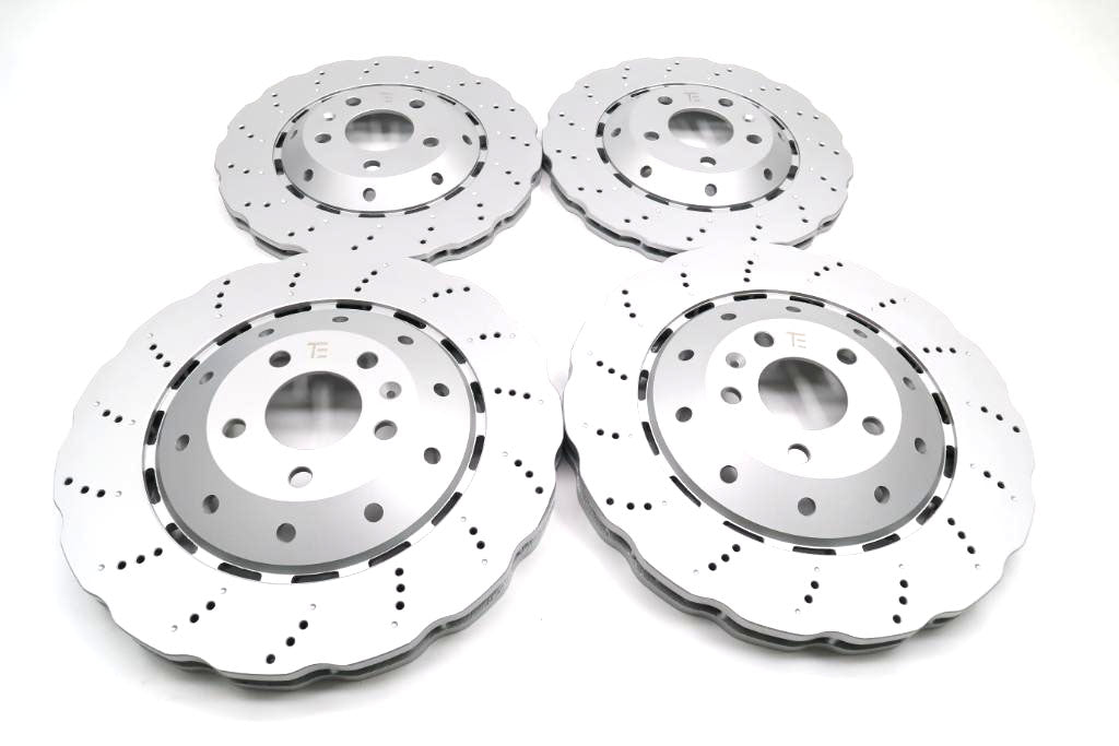 Replacement front & rear brake disc rotors for Audi Rs5 #1907