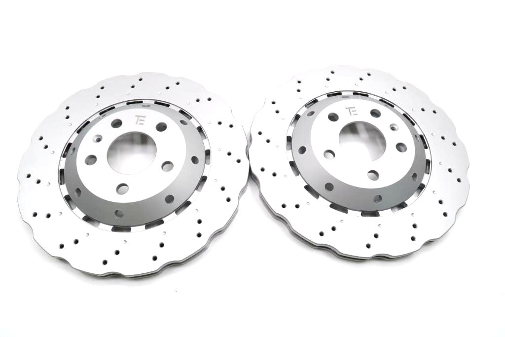 Replacement rear brake disc rotors for Audi Rs5 #1912