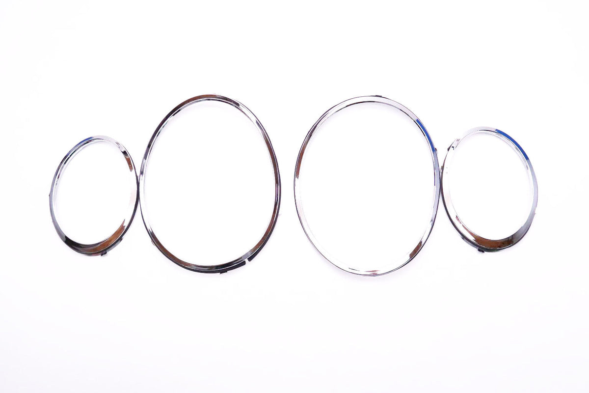 Bentley Flying Spur chrome headlight rings 4pcs #2442