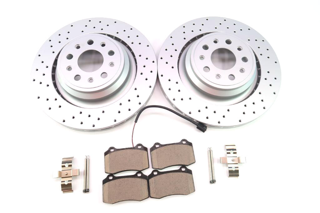 Maserati Ghibli Quattroporte rear brake pads and rotors 986