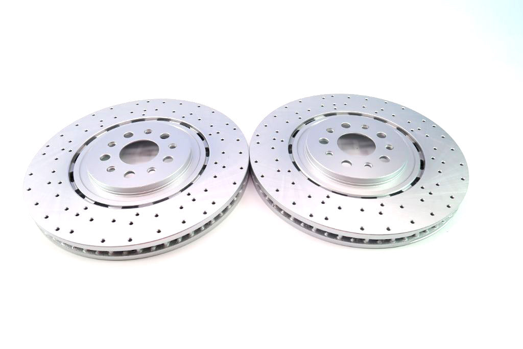 Maserati Levante S front brake rotors TopEuro #993 2pcs